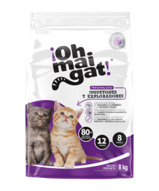 OH MY GAT JUGUETONES Y EXPLORADORES 8KG