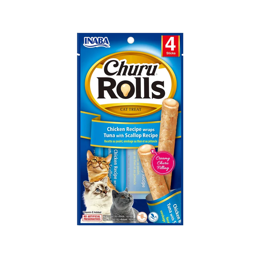 CHURU ROLLS CHICKEN RECIPE WRAPS TUNA 4 UND