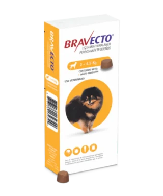 BRAVECTO 2-4.5KG 37 DIAS