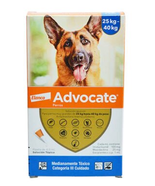 ADVOCATE PERRO 0.4 ML 25 - 40 KG