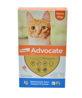 ADVOCATE GATO HASTA 4 KG 0.4 ML