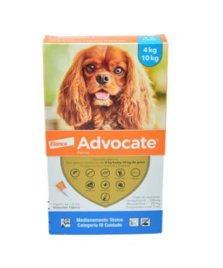 ADVOCATE PERRO 4 A 10 KG
