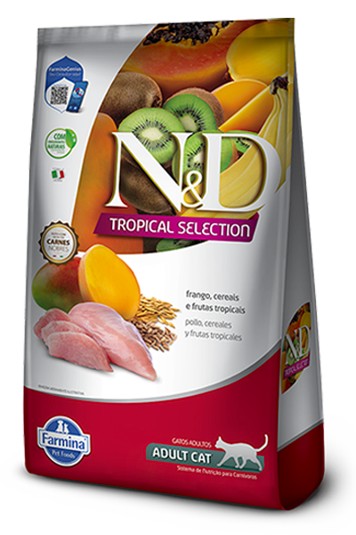 N Y D FELINO TROPICAL ADULTO FRANGO X 1,5 KG