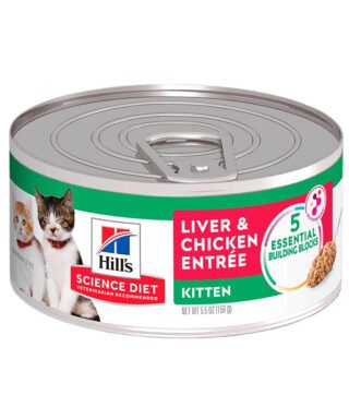 HILLS FELINO KITTEN LIVER & CHICKEN LATA X 156 HGR