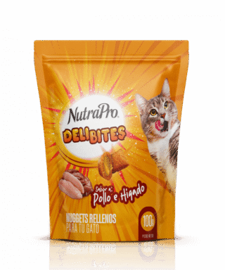 Nutrapro Snacks Nuggets Pollo e Higado X 100 GR