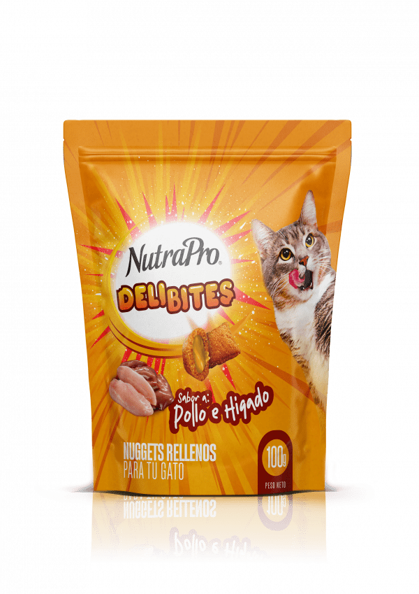 Nutrapro Snacks Nuggets Pollo e Higado X 100 GR