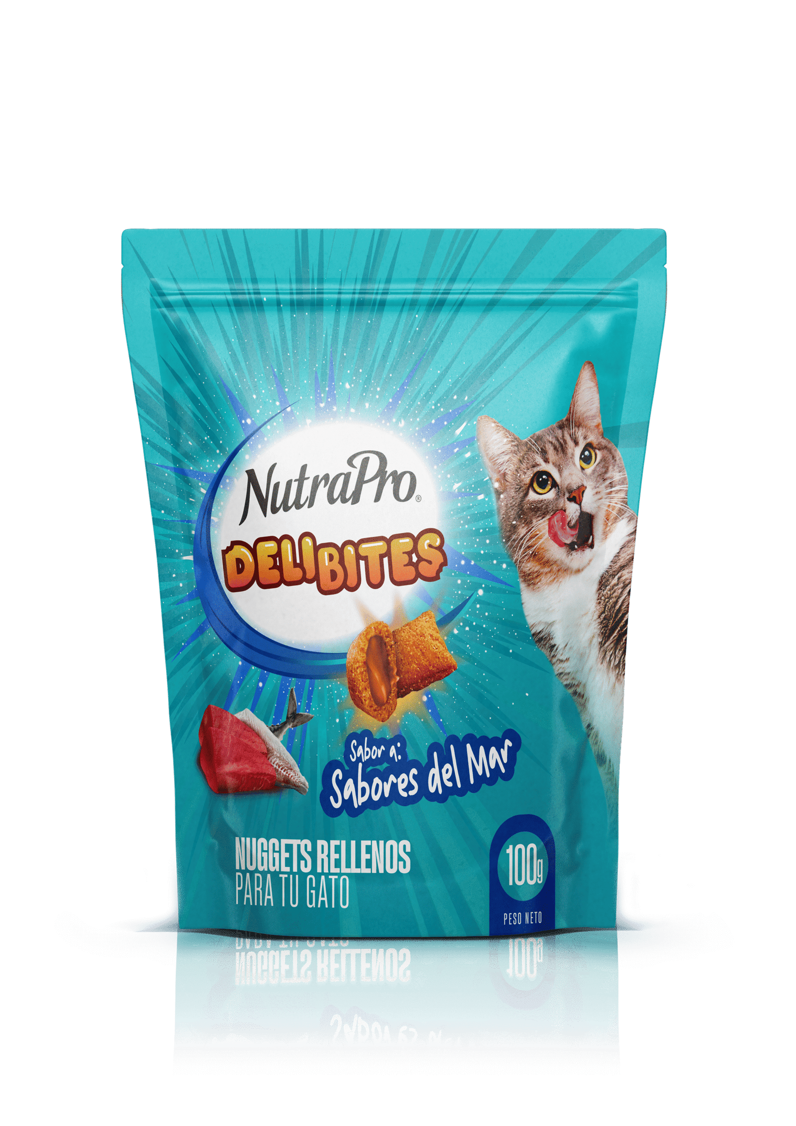 Nutrapro Snacks Nuggets Sabores Del Mar X 100 GR