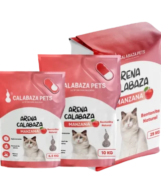 ARENA CALABAZA PETS MANZANA