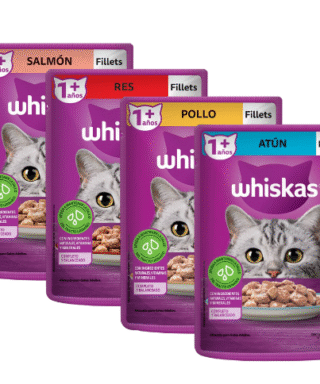 WHISKAS GATO ADULTO POUCH X 85 GR