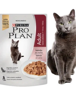 PRO PLAN FELINO WET ADULTO - SALMÓN X 85 GR