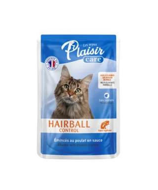PLAISIR CARE FELINO POUCH X 85 GR - Hairball control