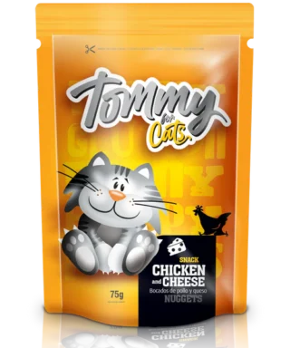 Snack Para Gato Tommy For Cats Chicken And Cheese 75 Gr