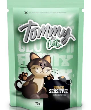 Snack Para Gato Tommy For Cats Sensitive 75 Gr