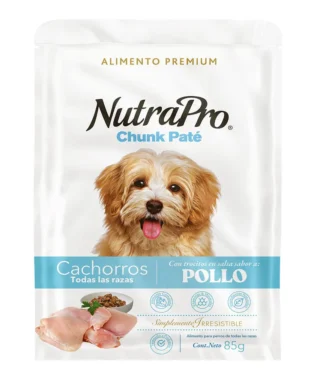 NUTRAPRO CACHORRO POLLO X 85G
