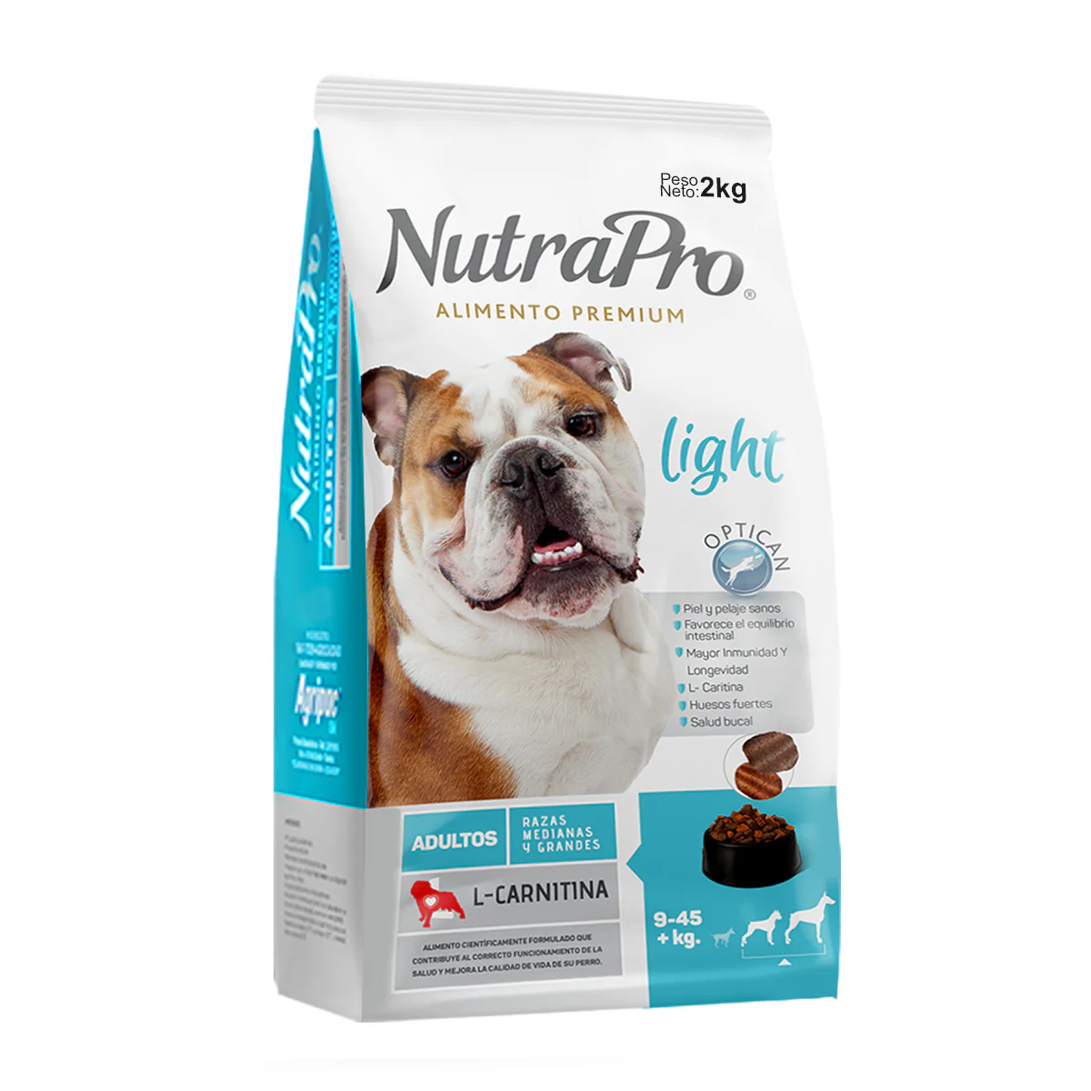 NUTRA PRO ADULTO LIGHT X 2 KG