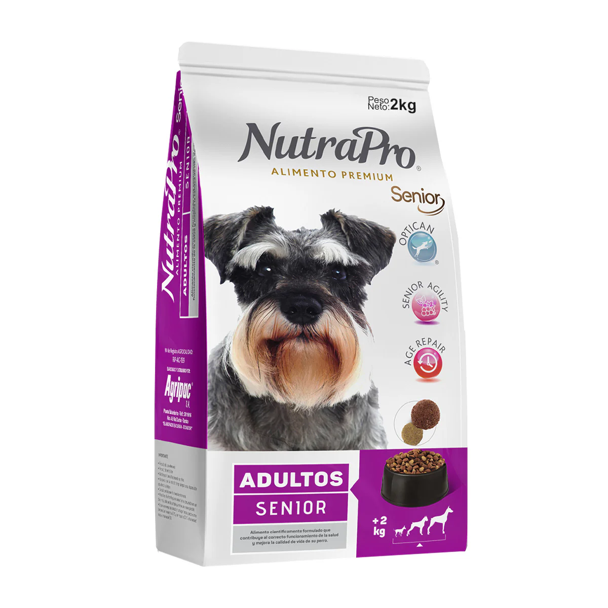NUTRA PRO ADULTO SENIOR X 2 KG