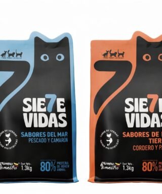 7 VIDAS ALIMENTO PARA GATOS ADULTOS X 1,3 KG